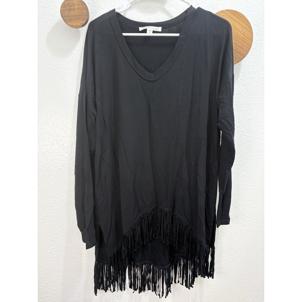 Karen By Karen Kane Fringe Long Sleeve Size XL Western Boho Cowgirl Rodeo
